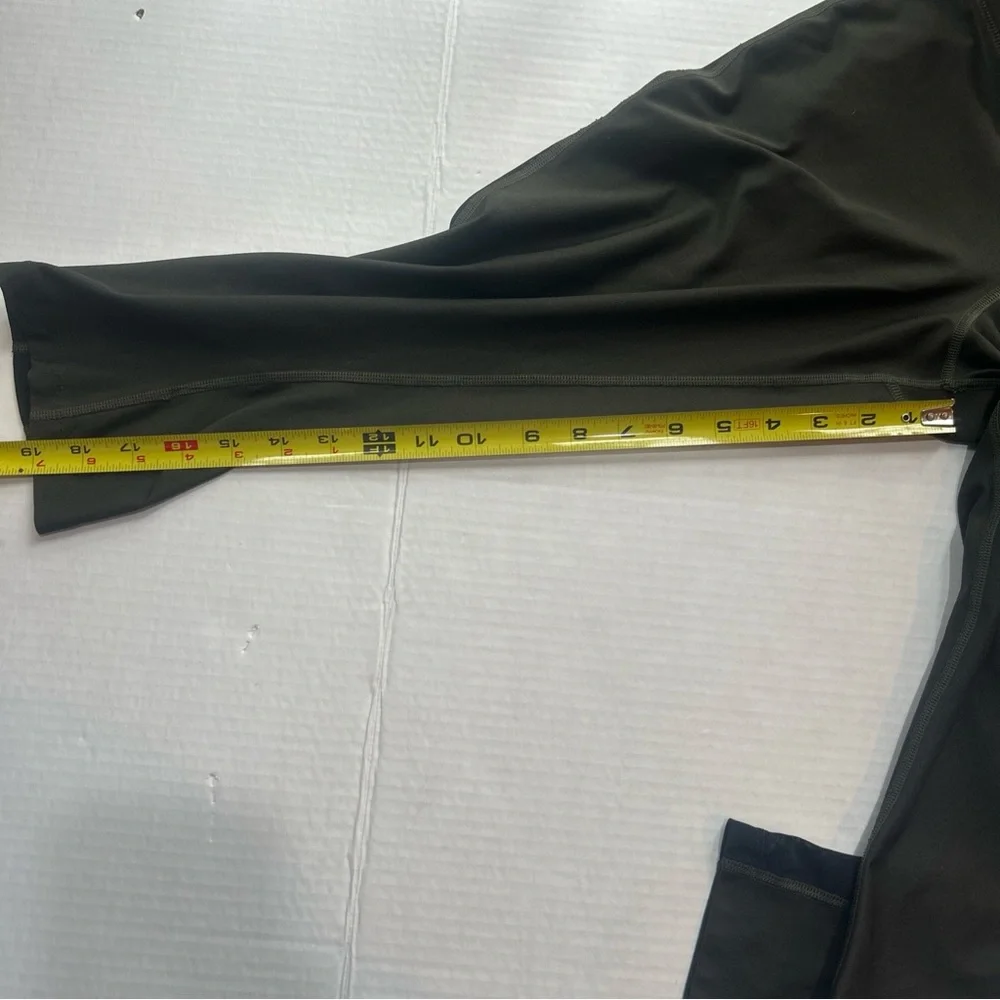Nike DRI-FIT Women's Olive Green Leggings Size M Activewear Athletic‎